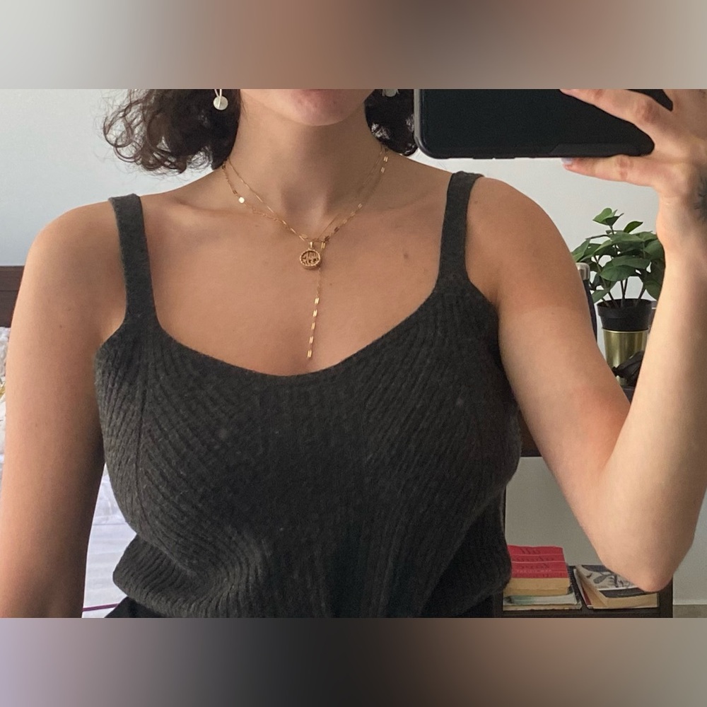 Massimo Dutti knit sweater tank